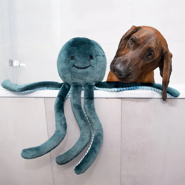 Fluff & Tuff Dog Stevie Octopus Large