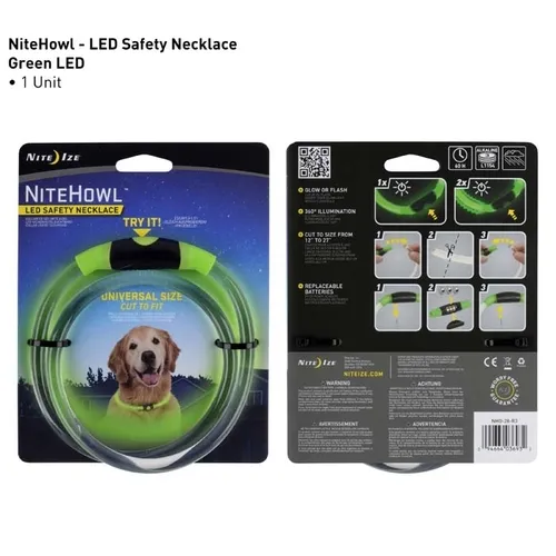 Nite Ize Rechargable Green Necklace