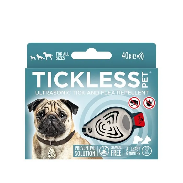 Tickless Ultrasonic Repellant Pet Beige