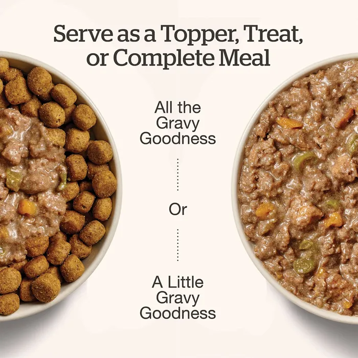Now Fresh Good Gravy Beef & Lamb topper meal graphic