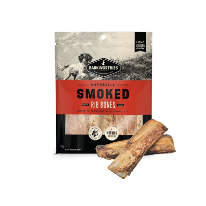 Smoked Rib 10pk 2030748 Barkworthies 6/cs