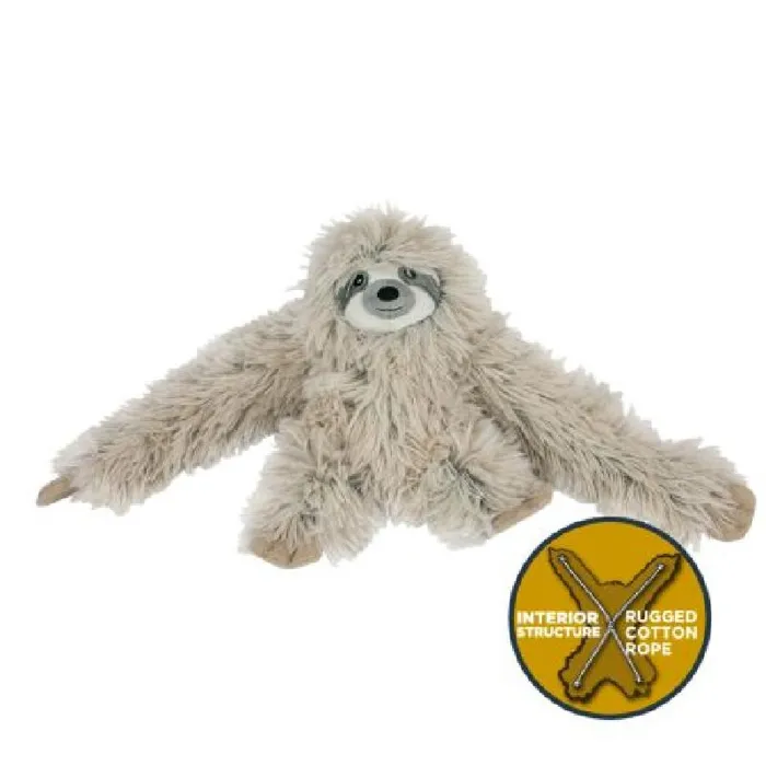 Tall Tails Dog Plush Rope Sloth 16"