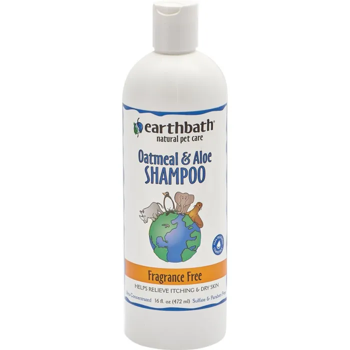 Earthbath Oatmeal & Aloe Shampoo Frag Free 16-oz