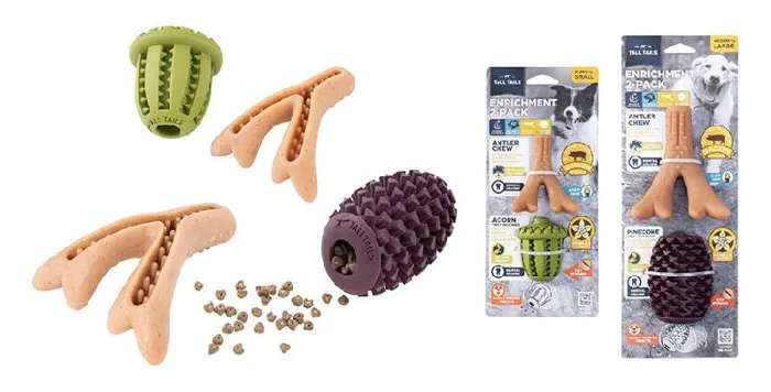 Antler & Pinecone 2pk Pt523 Tall Tails 15/cs