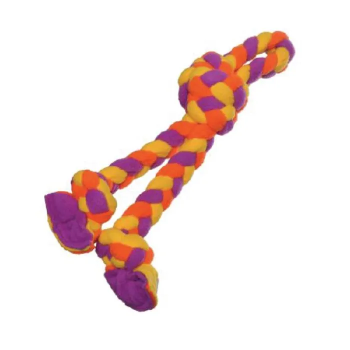 Tall Tails Braided Fleece Tug 15"
