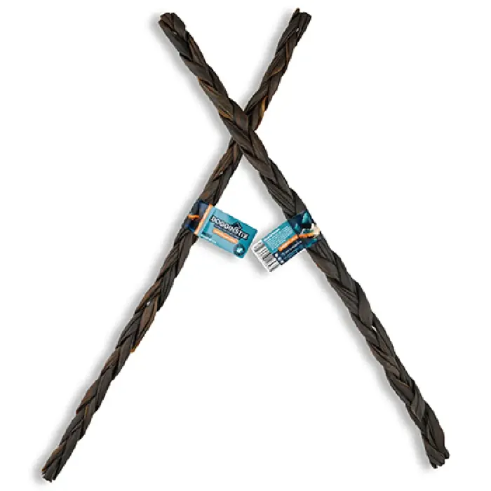 Dogginstix Braided Lamb Collagen 24"